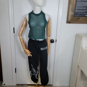 This Is Kaos Flame Sweatpants Size Large (Unisex)